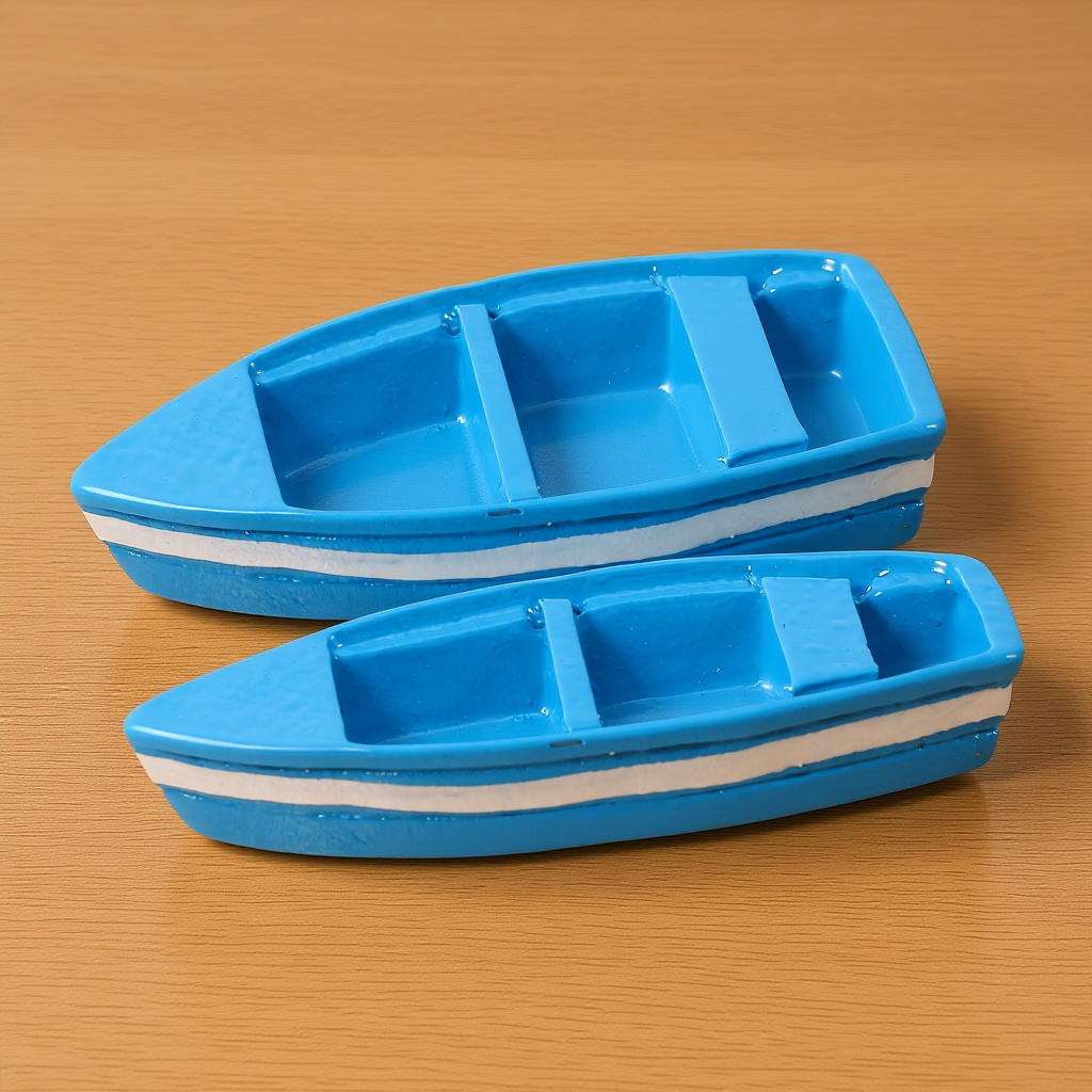 Bonsai Garden Miniature - 3 set Micro Landscape Boats Resin