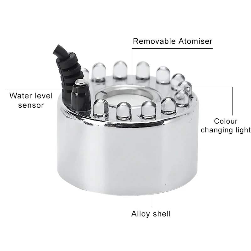 Atomizer Mist Maker Fogger Wat - Bonsai Garden Fountain 评论和价格