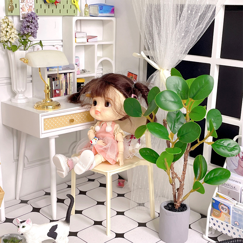 1:6 Dollhouse Miniature Potted - Bonsai Garden Plants 评论和价格