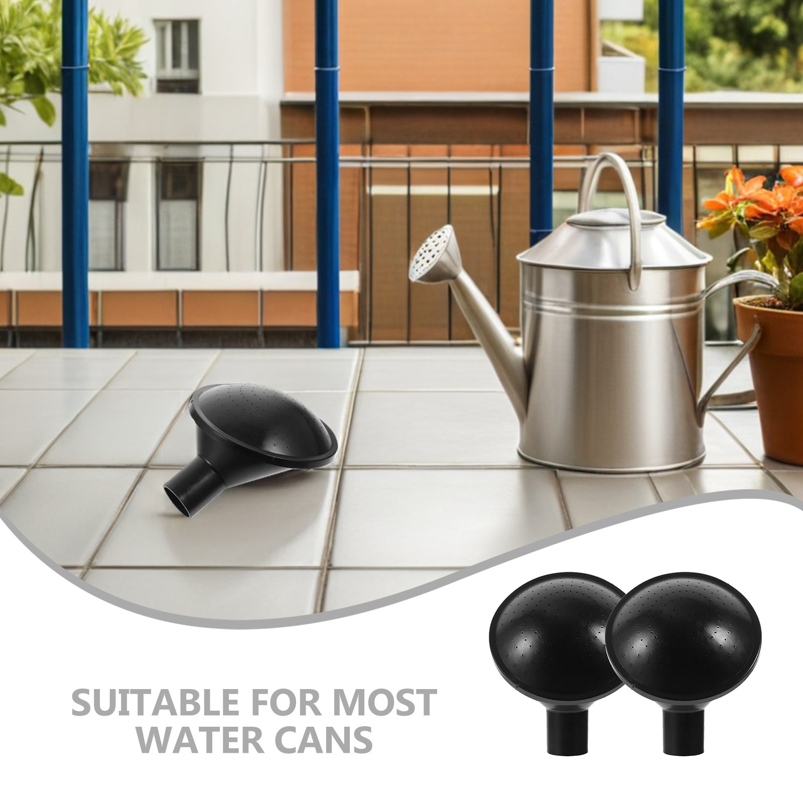 2Pcs Water Can Sprinkler Spout - Bonsai Garden Plants 评论和价格
