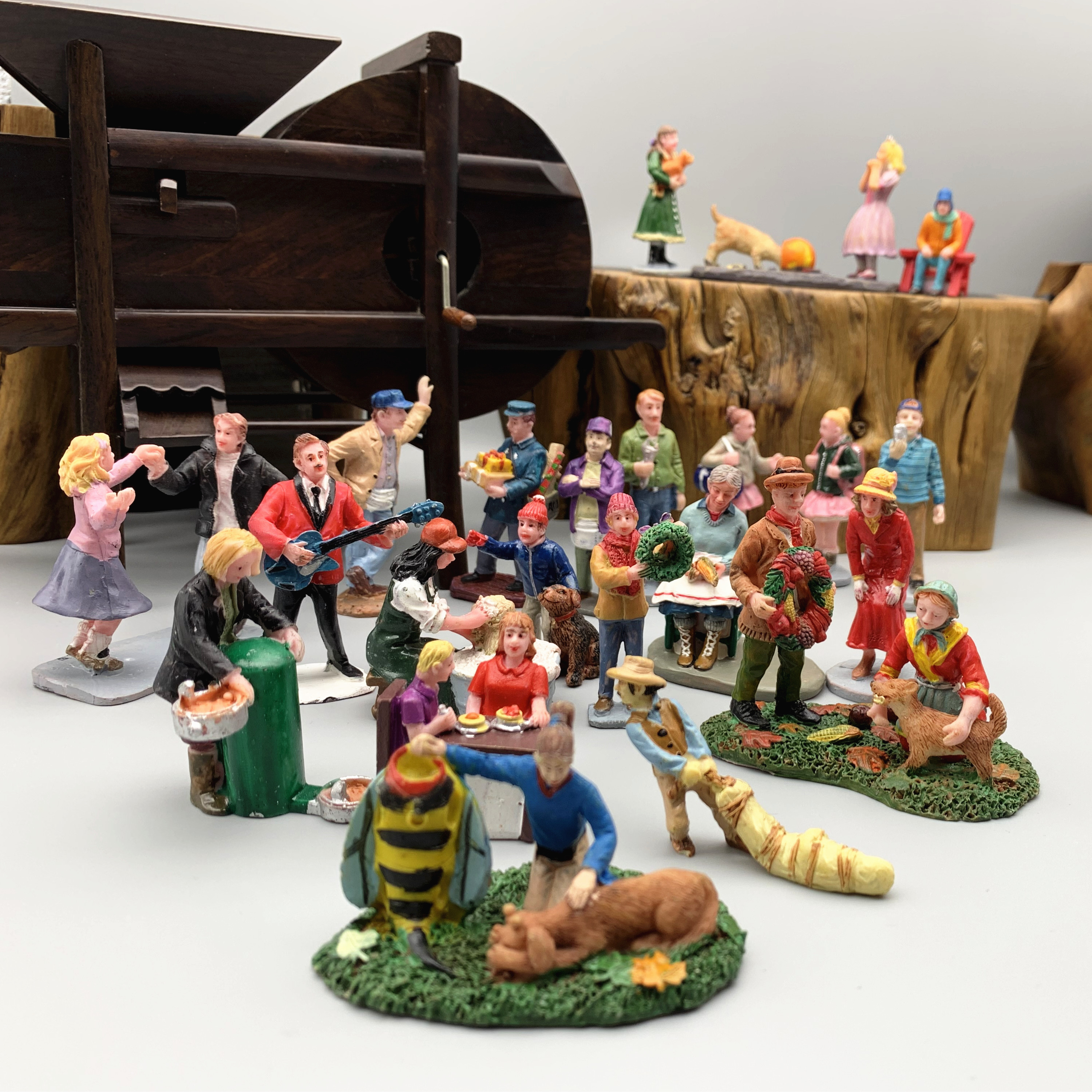 Miniature Doll Minifiigures Sa - Bonsai Garden Desk 评论和价格