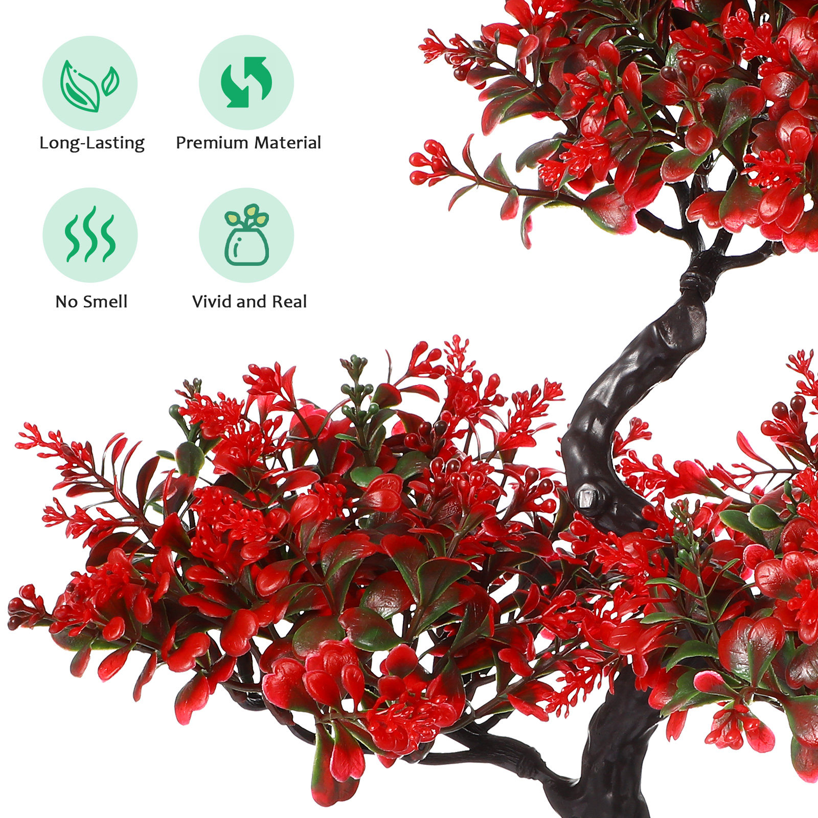 Fake Bonsai Tree Premium Plast - Bonsai Garden Desk 评论和价格
