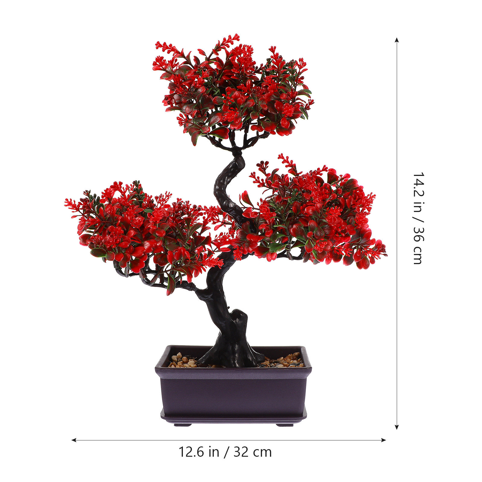Fake Bonsai Tree Premium Plast - Bonsai Garden Desk 评论和价格