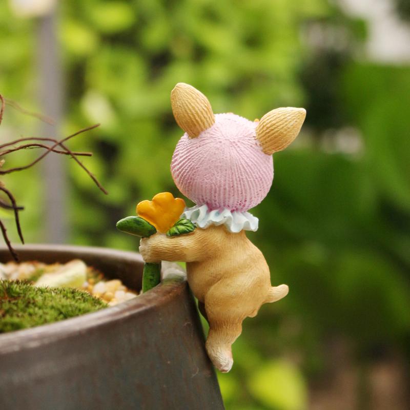 New Miniature Hanging Cat Figu - Bonsai Garden Miniature 评论和价格
