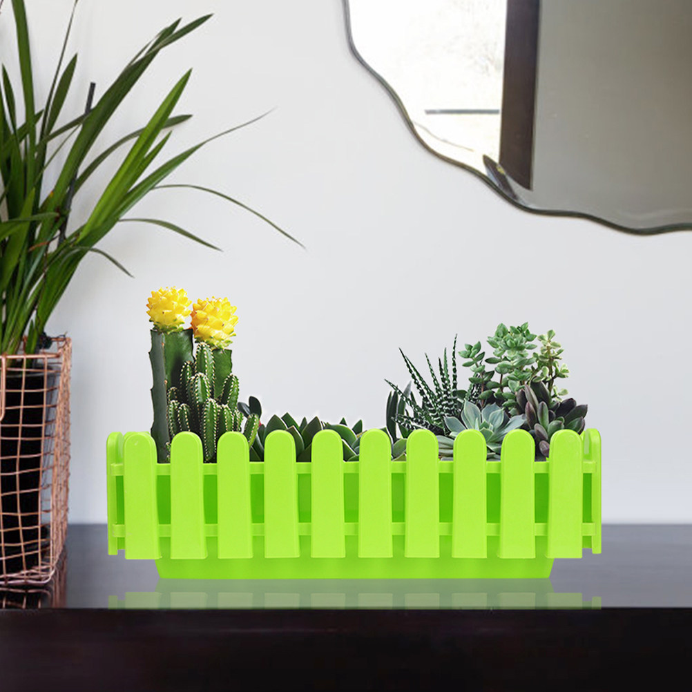 2Pcs Rectangular Planter Box f - Bonsai Garden Plants 评论和价格
