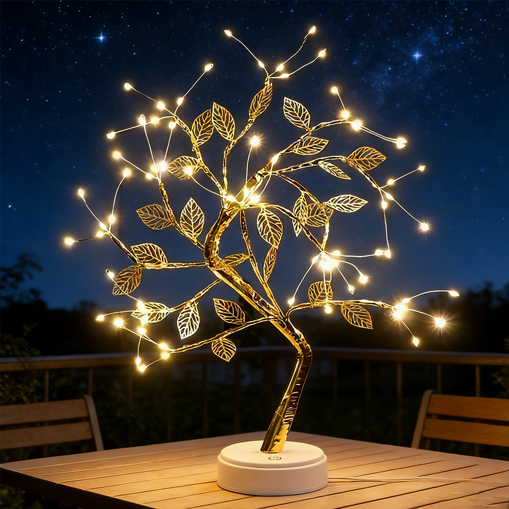 LED Tree Night Light Battery P - Bonsai Garden In Dc 评论和价格