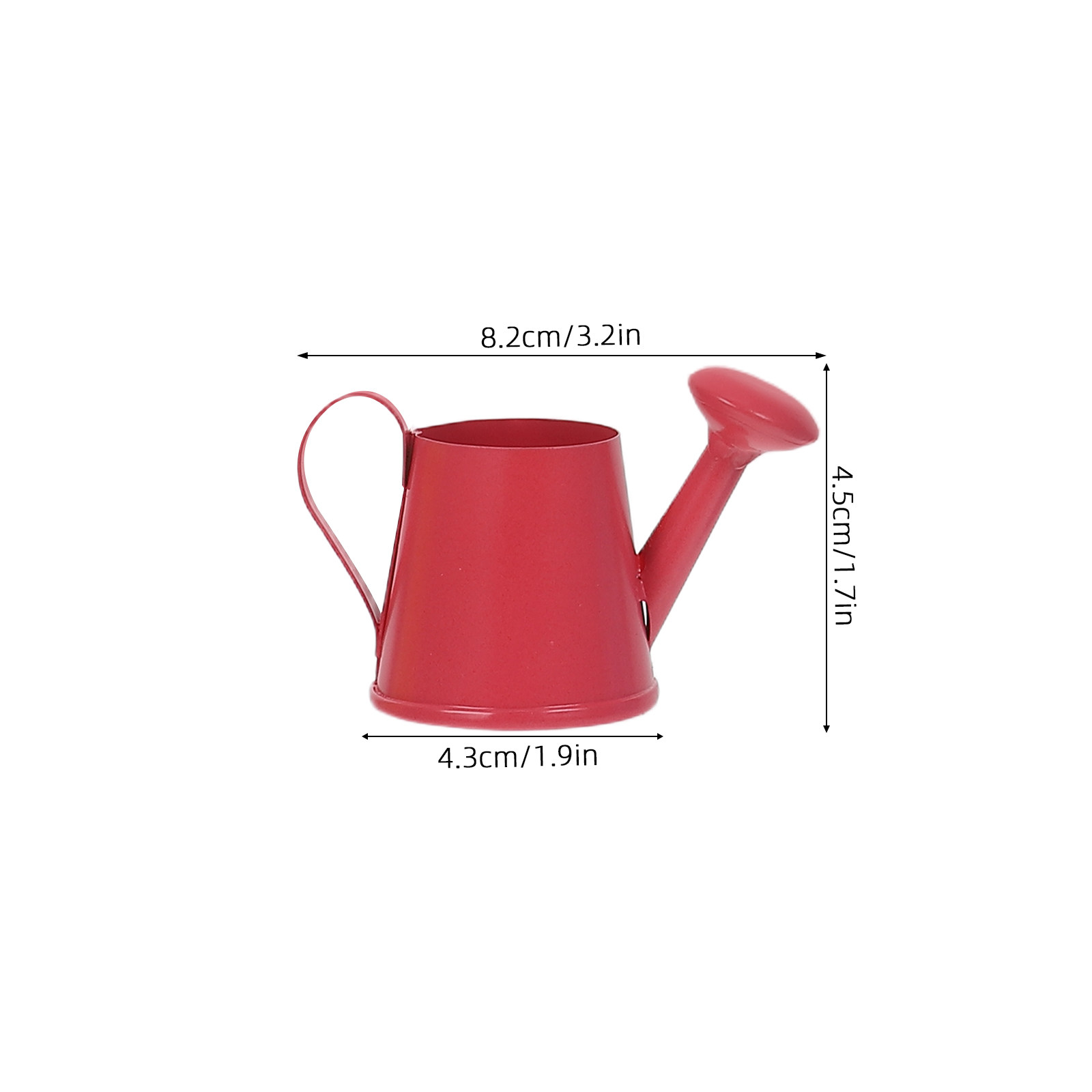 4Pcs Colored Iron Mini Waterin - Bonsai Garden Plants 评论和价格