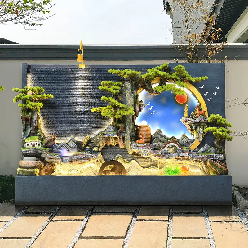 custom.Elegant Fountain Set Ya - Bonsai Garden Fountain 评论和价格