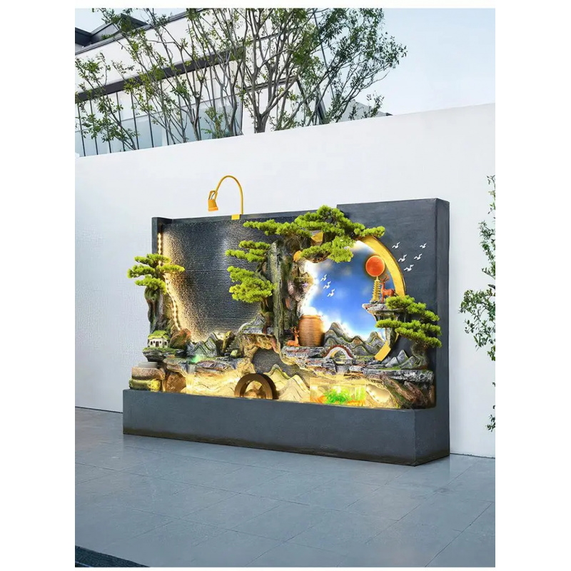 custom.Elegant Fountain Set Ya - Bonsai Garden Fountain 评论和价格