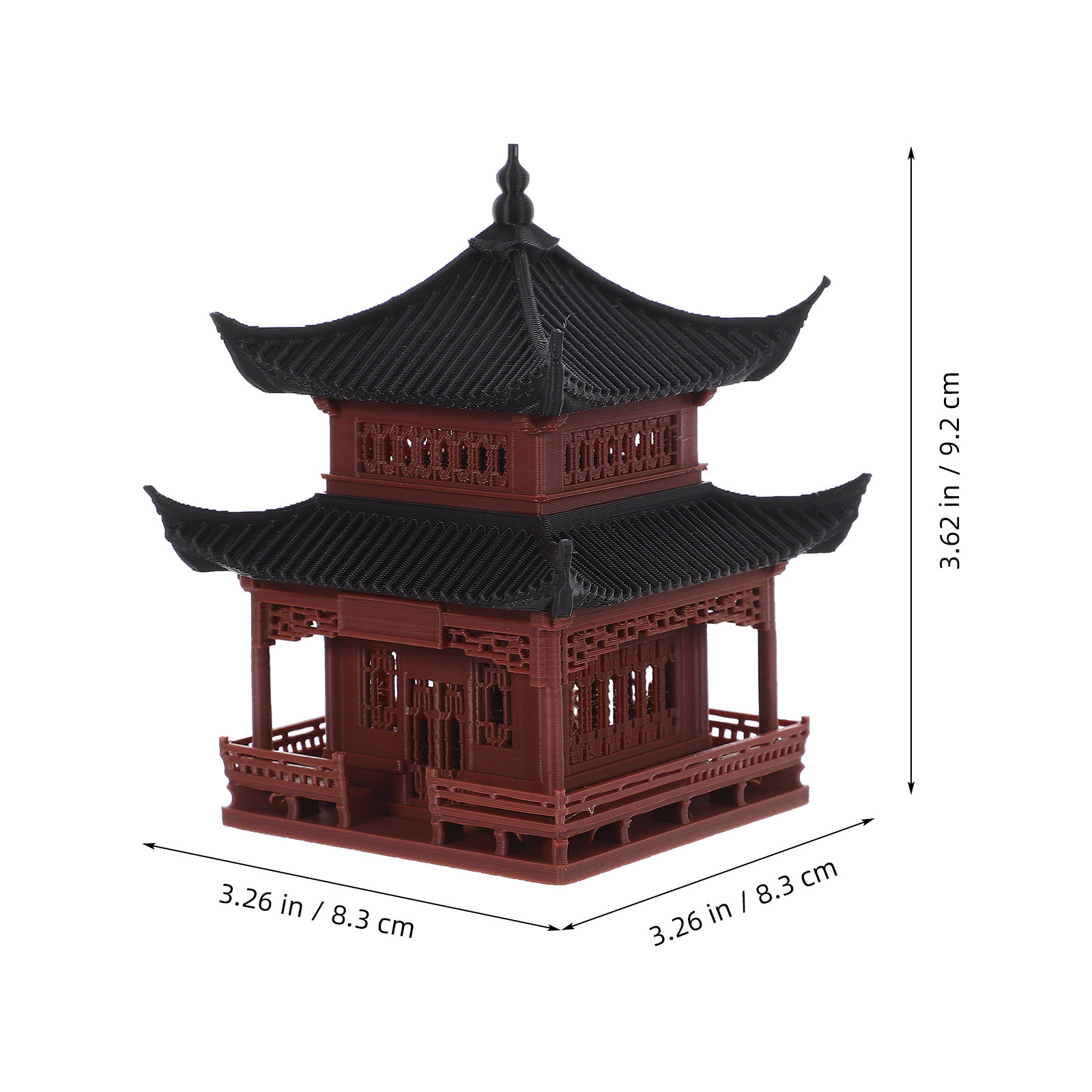 Chinese Style Mini Pavilion St - Bonsai Garden Desk 评论和价格