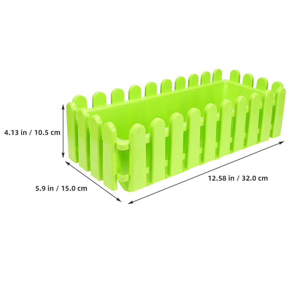 2Pcs Rectangular Planter Box O - Bonsai Garden Plants 评论和价格