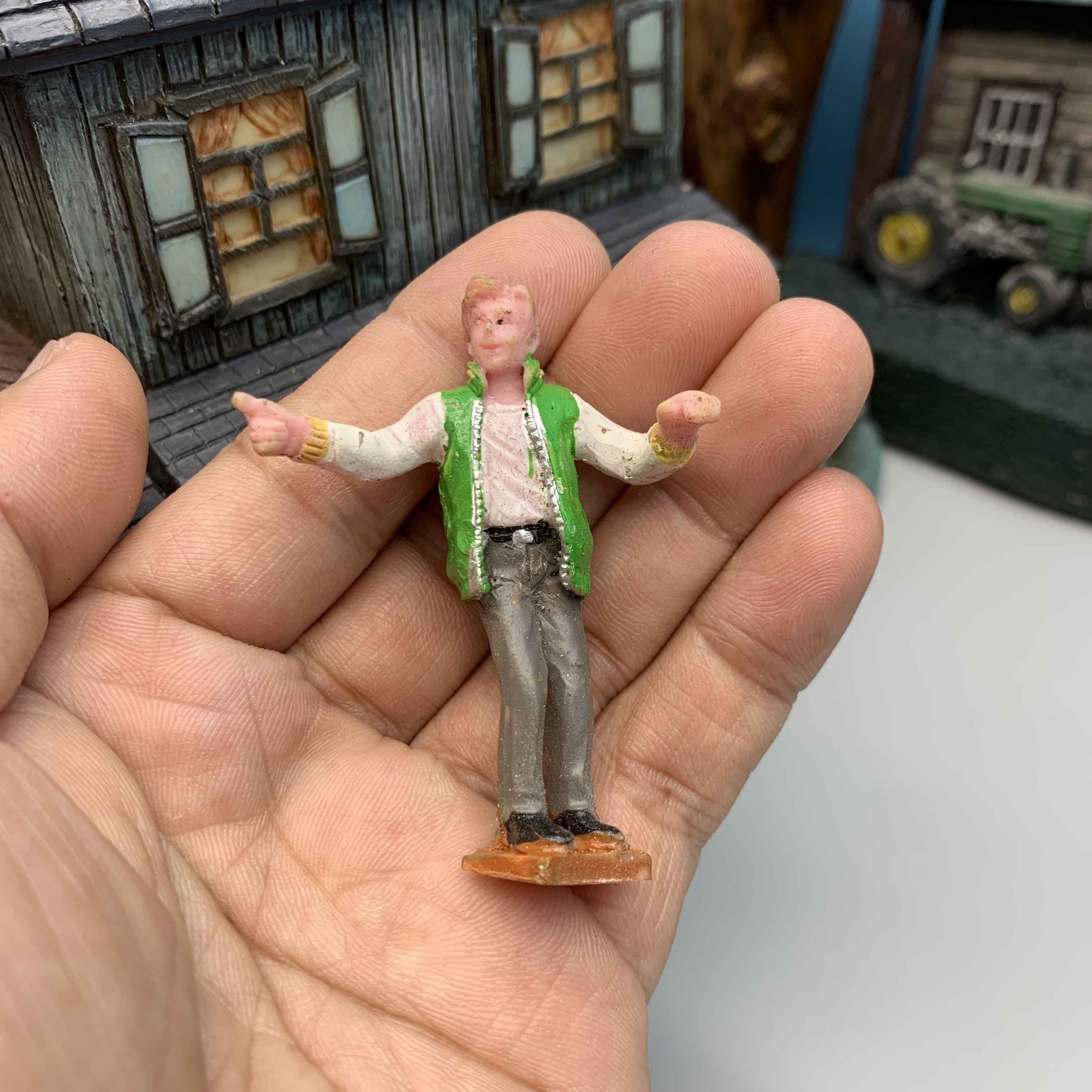 Miniature Doll Mini Figures Sa - Bonsai Garden Desk 评论和价格