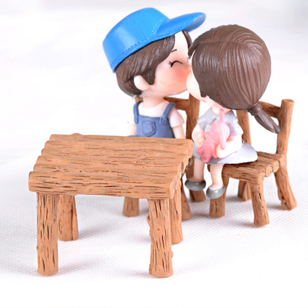 1Set Micro Landscape Resin Fur - Bonsai Garden Miniature 评论和价格