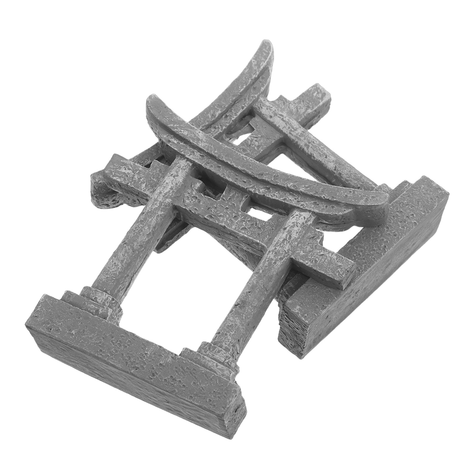 2Pcs Japanese Torii Gate Resin - Bonsai Garden Miniature 评论和价格
