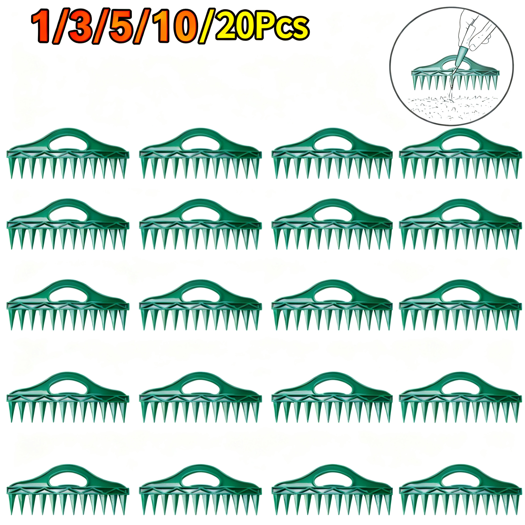1/3/5/10/20Pcs Manual Seeder P - Bonsai Garden Plants 评论和价格