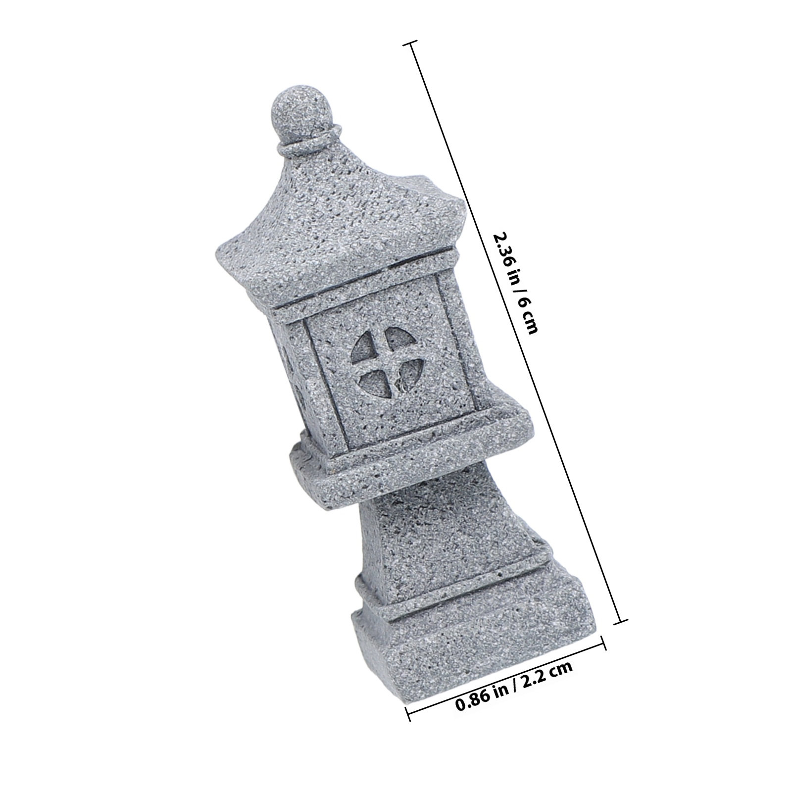 3Pcs Compact Miniature Pagoda  - Bonsai Garden Miniature 评论和价格